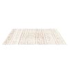 Large Area Rug 5 x 7 ft Anti-Skid and Tear-Resistant Floor Mat Modern Beige