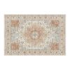 1PC Bohemian Vintage Watercolor Doormat - Non-Slip Soft Rug, Stain-Resistant Washable Mat for Entryway, Kitchen, Living Room, Laundry & Bathroom
