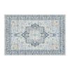 1PC Bohemian Vintage Watercolor Doormat - Non-Slip Soft Rug, Stain-Resistant Washable Mat for Entryway, Kitchen, Living Room, Laundry & Bathroom
